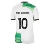 Officiële Voetbalshirt Liverpool Mac Allister 10 Uit 2023-24 - Heren